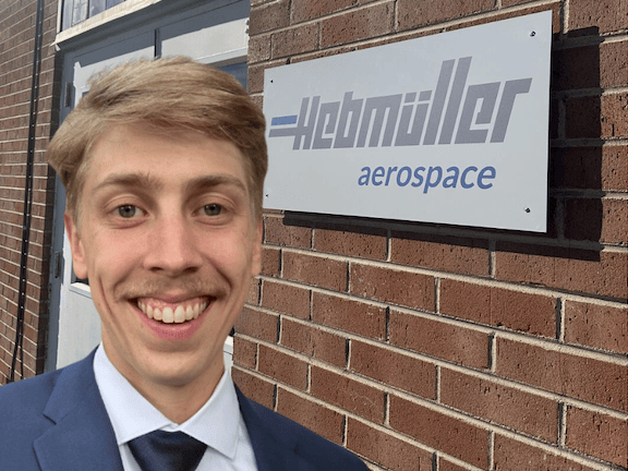 Hebmueller aerospace USA expands - Welcome on board Liam Allison